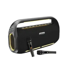 HiFuture MusicBox 300 Wireless Bluetooth Speaker with Dual Wireless Microphone