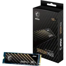 MSI SPATIUM M450 500GB PCIe 4.0 NVMe M.2 SSD