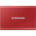 Samsung T7 1TB USB 3.2 Type-C Portable SSD (Red)