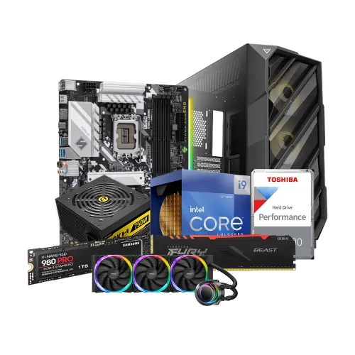 Build Gaming Desktop Computer, Intel Core i9-12900KS
