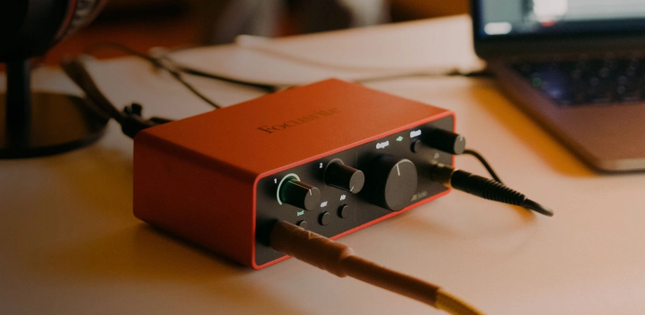 Focusrite Scarlett Solo 4th Gen USB Audio Interface