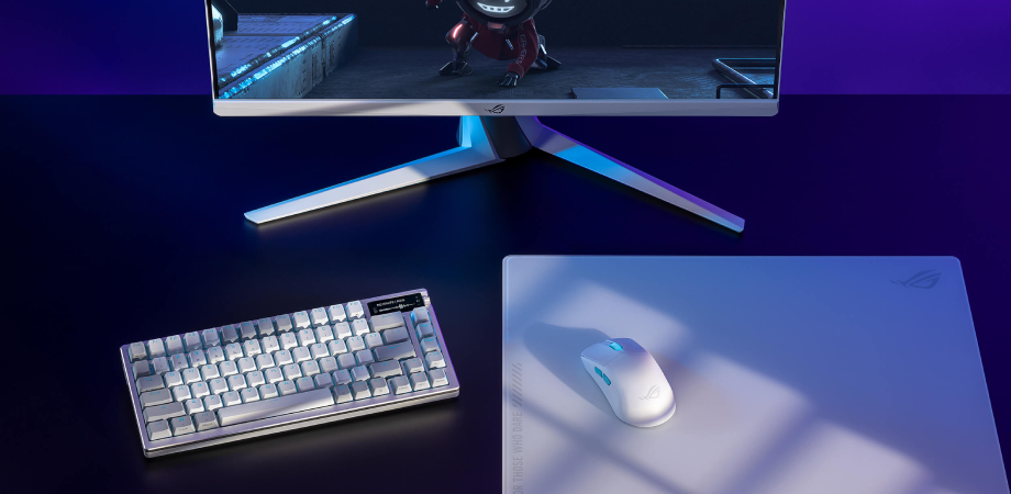 Asus ROG Azoth M701 Snow White Switch RGB Mechanical Keyboard