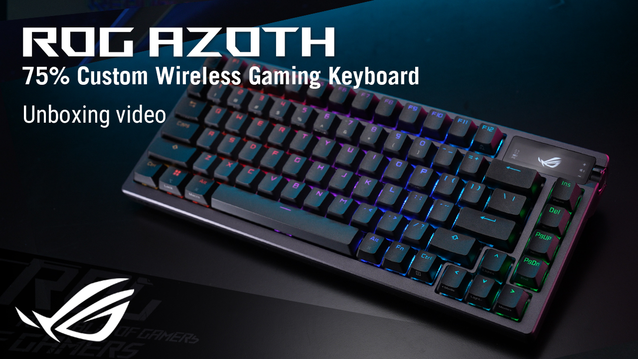 Asus ROG Azoth M701 Snow Mint Switch RGB Mechanical Keyboard