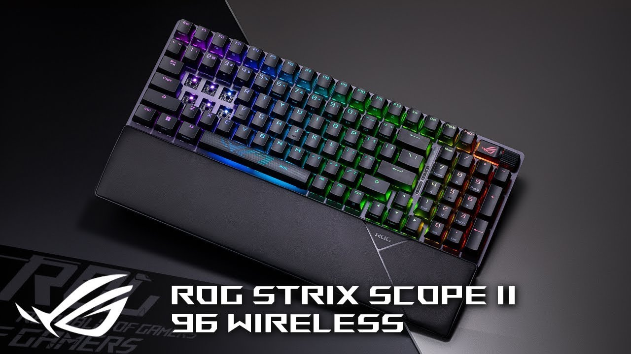 Asus ROG Strix Scope II 96 Wireless X901 RGB Gaming Mechanical Keyboard