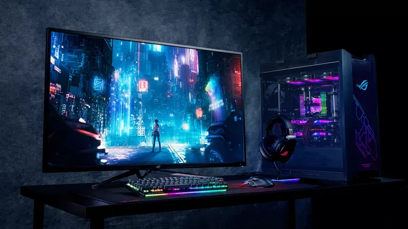 ASUS ROG Swift OLED PG48UQ 47.5