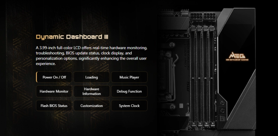 MSI MEG X870E GODLIKE Motherboard