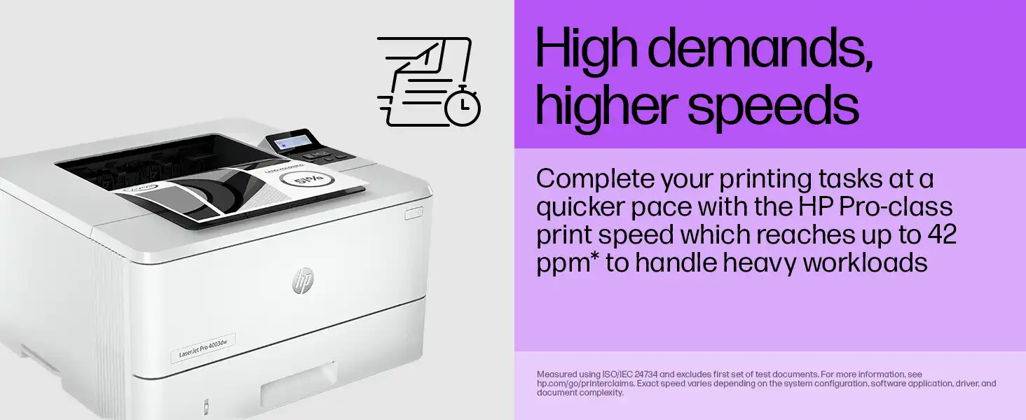 HP LaserJet Pro 4003dw Single Function Mono Laser Printer