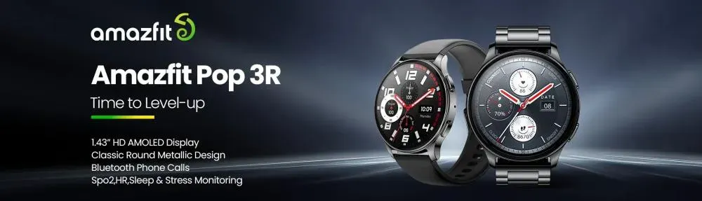 Amazfit Pop 3R  Bluetooth Calling Smart Watch