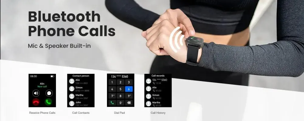 Amazfit Pop 3S Bluetooth Calling Smart Watch