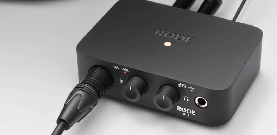 RODE AI-1 Studio-Quality USB Audio Interface